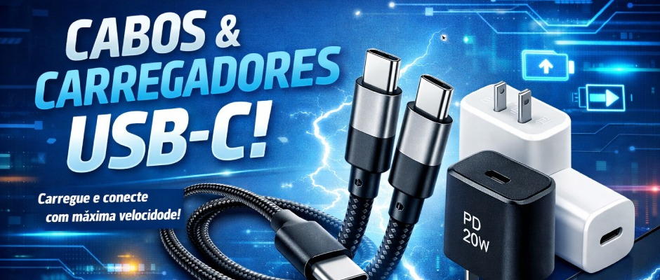 Cabos e Carregadores